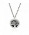 Essential Oil Diffuser Necklace Hypo-Allergenic 316L Stainless Steel Locket Pendant Necklace NGG286 - CW12DOD01U5