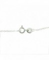Sterling Silver 1mm Cable Chain in Women's Chain Necklaces