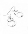 Spinningdaisy Silver Functional Handcuff Earrings in Women's Drop & Dangle Earrings