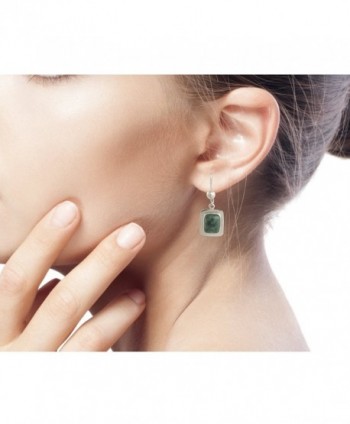 NOVICA Sterling Silver Rectangular Earrings in Women's Drop & Dangle Earrings