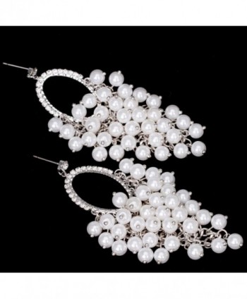 Zirconia Dangle Chandelier Earring Jewelry