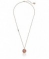GUESS "Basic" Floral Ball Pendant Necklace - Rose Gold - CX11BAKQGNP
