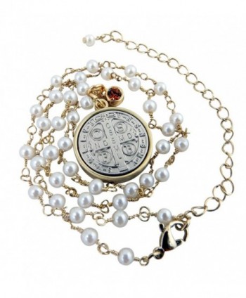 Vintage Blessings Silver Benedict Necklace in Women's Pendants