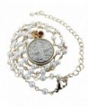 Vintage Blessings Silver Benedict Necklace in Women's Pendants
