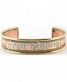 Hare Rama Hare Krishna Cuff Bracelet - Copper Alloy - CP11J4IMS47