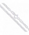 Sterling Silver Marina Link Curb Chain 2.9mm Soild 925 Italy Anchor Necklace - CK11EYZQM5B