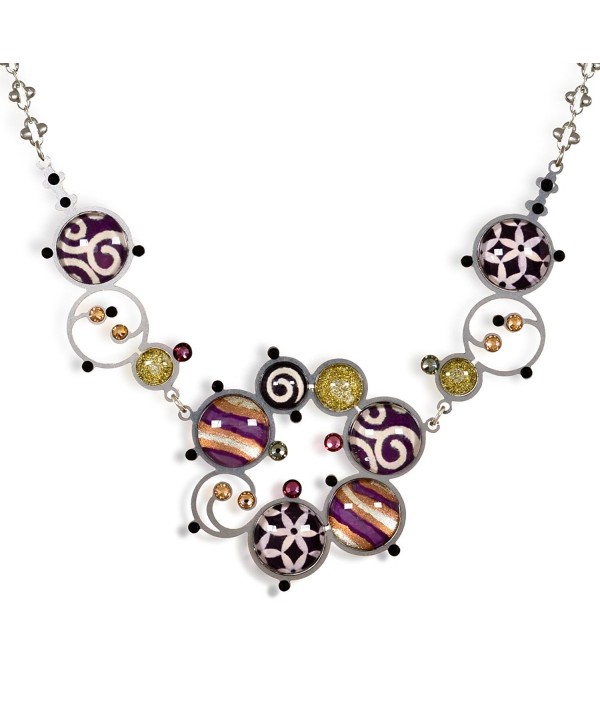 Artazia Deep Purple Necklace- Fall-Winter Collection N7406 - CR11E49Q5FJ