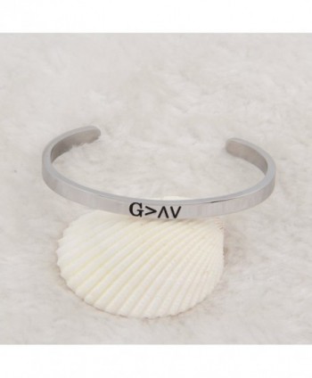 Greater Inspirational Bracelet Christian Jewelry in Women's Cuff Bracelets