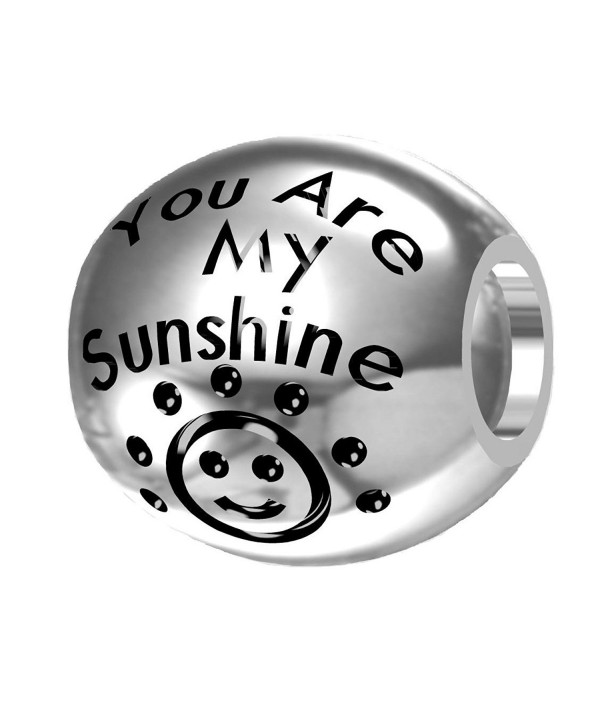 You are My Sunshine- My Only Sunshine 925 Silver Bead Fit Pandora Charms - CL12MXY6W9Z