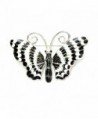 Faship Gorgeous Enamel Butterfly Brooch