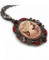 Cameo Pendant Necklace Fashion Jewelry