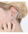 Boderier Earring Crystal Flowers Hypoallergenic in Women's Cuffs & Wraps Earrings