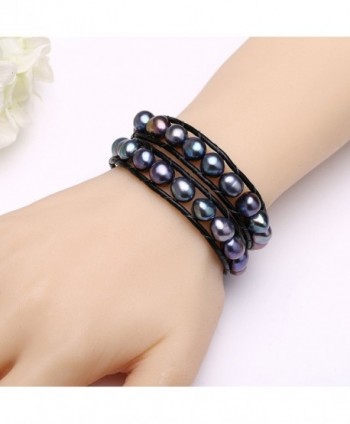 Freshwater Cultured Bracelets Stackable Jewelry in Women's Strand Bracelets