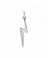 925 Sterling Silver Lightning Bolt Charm - CF115X6RQ3H