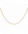 14Kt Gold-Filled Rope Chain Necklace 1.2 mm 18" - C412C4BSY5H