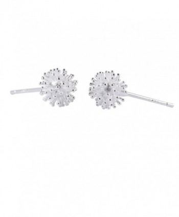 Helen de Lete Lovely Dandelion Sterling Silver Stud Earrings - CM12LMKVLUV