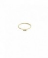 HONEYCAT Baguette Crystal Minimalist Delicate - Gold - C6180UO0RHK