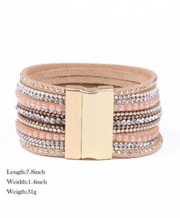 Artilady shinning clasp bangle women