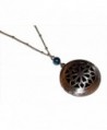 Diffuser Necklace Filigree Essential Aromatherapy