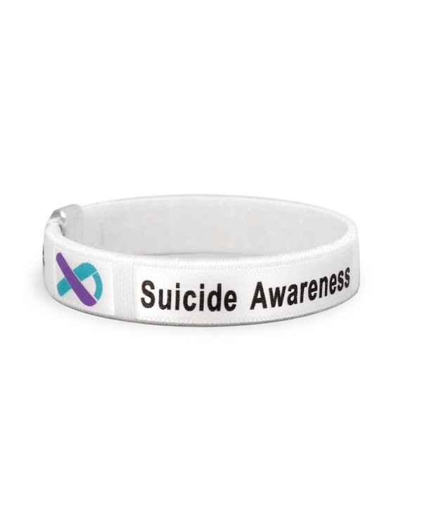 Suicide Awareness Bangle Bracelet in a Bag (1 Bracelet - RETAIL) - C0186ULGD5N