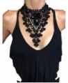 Nataliya Choker Necklaces Black Bead