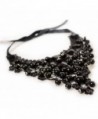 Nataliya Choker Necklaces Black Bead in Women's Choker Necklaces