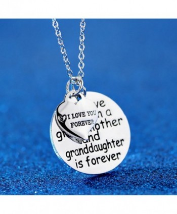 between grandmother granddaughter forever Necklace