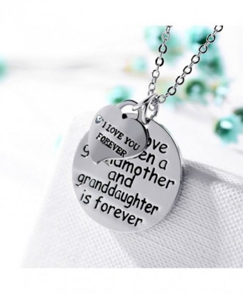 between grandmother granddaughter forever Necklace in Women's Chain Necklaces