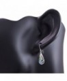 Sterling Silver Abalone Teardrop Earrings in Women's Drop & Dangle Earrings