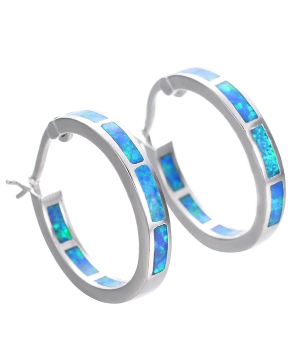 Bamos Jewelry Christmas Friend Earrings - Blue - CE12KPEBTJN