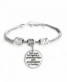 Love between a Grandmother and Granddaughter is Forever Bracelet Family Jewelry Christmas Gift - CI12NTL01LF