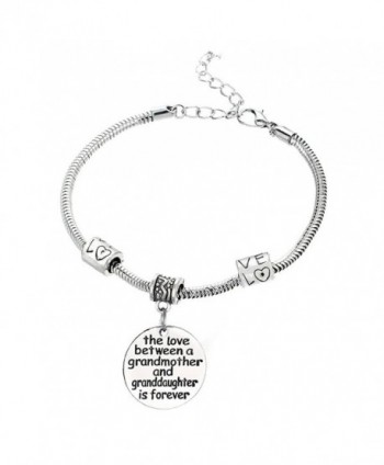 between Grandmother Granddaughter Bracelet Christmas