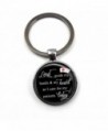 Nurse Prayer glass dome Key Chain Charm Nursing Jewelry Graduation Gift for RN in Gunmetal finish - CM12GY1R6CP