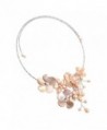 Floral Cultured Freshwater Cluster Necklace