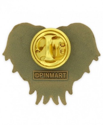 PinMarts Heart Antique Angel Enamel in Women's Brooches & Pins
