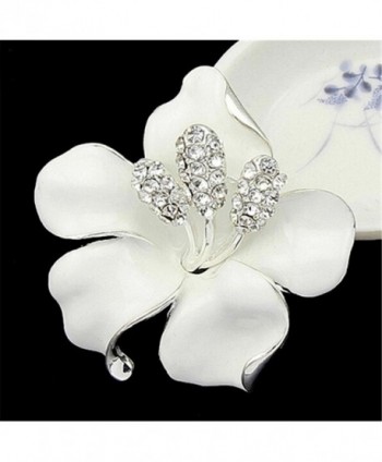 SANWOOD Crystal Rhinestone Breastpin Wedding