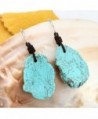 Bohemian Imitation Turquoise Earrings Genuine in Women's Drop & Dangle Earrings