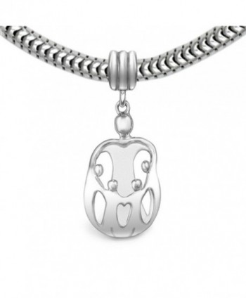 Loving Family Sterling Silver Mother Child Charm- 4 Children - CN11675HXYF