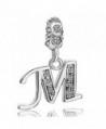 JMQJewelry Letter Initial A-Z Alphabet Beads Dangle Crystal Charms For Bracelets - C7182T2LE5Q