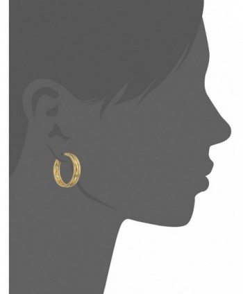 Napier Classic Gold Tone Layered Earrings