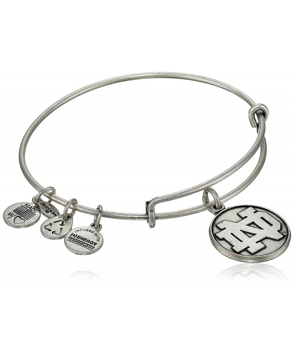 Alex and Ani Collegiate University of Notre Dame Wire Bangle Bracelet - CK119RCLDCN