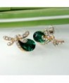 Navachi Pear shaped Crystal Dragonfly Earrings in Women's Stud Earrings