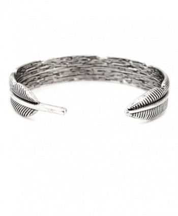 Feather Fashion Bracelet WYO HORSE Collection in Women's Cuff Bracelets