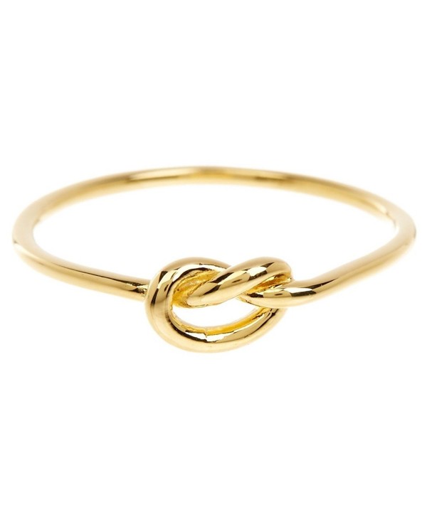 Sterling Forever - Love Knot Ring in Gold Vermeil- Knot Ring- Promise Ring - CP12O6WBKW5
