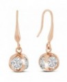 Sparkle Bargain's Swarovski Elements Sparkle Ball Women's Fashion Earrings - Rose - C4128T3S9GX