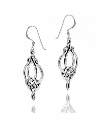 Gorgeous Celtic Filigree Sterling Earrings