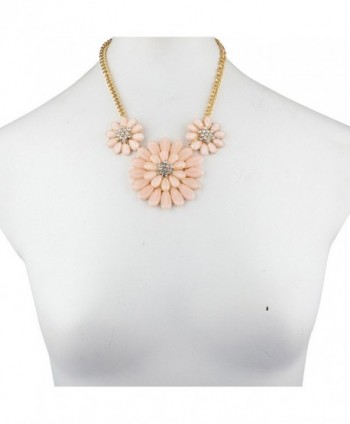 Lux Accessories Crystal Statement Necklace