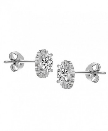 Lesa Michele Zirconia Earring Sterling