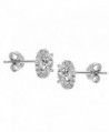 Lesa Michele Zirconia Earring Sterling