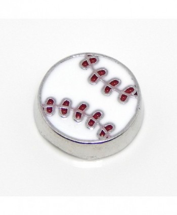 Jewelry Monster "Softball or Baseball" for Floating Charm Lockets - C511UDP96NL